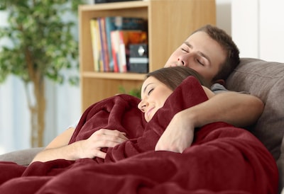 Foto 7 | Foto 7 | Cama Polar Blanket Utopia, Tamaño King, Color Burdeos, 300 G/m² - Venta Internacional.