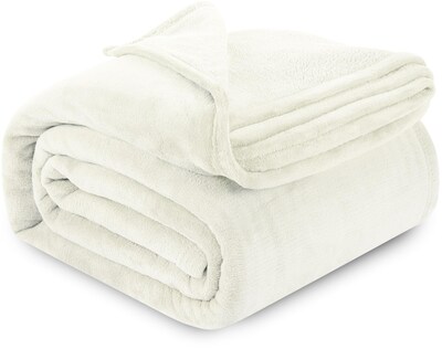 Foto 1 | Foto 1 | Cama Polar Blanket Utopia, Color Marfil, Tamaño Doble, 150 X 225 Cm - Venta Internacional.