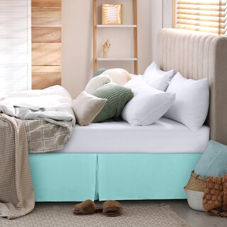 Foto 4 | Foto 4 | Falda De Cama Utopia Bedding Queen Con Pliegues Cuádruples Y Volantes Azules - Venta Internacional.