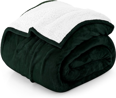 Foto 1 | Foto 1 | Colcha Utopia, Cama Sherpa, Tamaño King, Color Verde Bosque, 230 X 260 Cm - Venta Internacional.