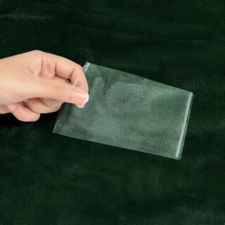 Foto 4 | Foto 4 | Manta Utopia Bedding Sherpa, Tamaño Doble, Color Verde Bosque, 168 X 152 Cm - Venta Internacional.