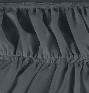 Foto 5 | Foto 5 | Skirt Utopia Bedding Elástico De Microfibra Doble Gris - Venta Internacional.