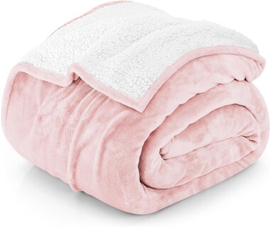 Foto 1 | Foto 1 | Colchón Utopia Sherpa King, Talla King, 229 X 259 Cm, Color Rosa - Venta Internacional.