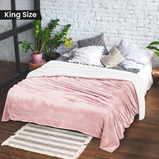 Foto 2 | Foto 2 | Colchón Utopia Sherpa King, Talla King, 229 X 259 Cm, Color Rosa - Venta Internacional.
