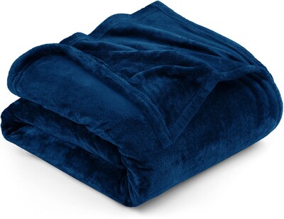 Foto 1 | Foto 1 | Forro Polar Para Ropa De Cama Blanket Utopia California King, Azul Marino, 300 G/m² - Venta Internacional.