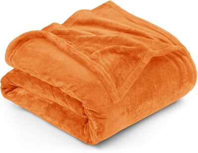 Foto 1 | Foto 1 | Cama Polar Blanket Utopia, Tamaño Queen, Naranja Quemado, 300 G/m² - Venta Internacional.