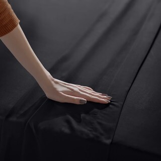 Foto 4 | Foto 4 | Juego De Sábanas Utopia Bedding King Size De Microfibra, 4 Piezas, Color Negro - Venta Internacional.