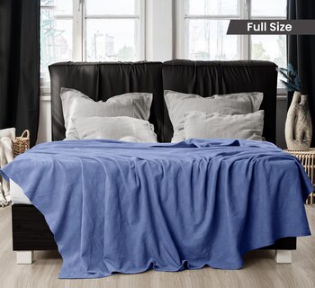 Foto 2 | Foto 2 | Manta Utopia Para Ropa De Cama Wedgewood, 100% Algodón, 230 X 213 Cm - Venta Internacional.