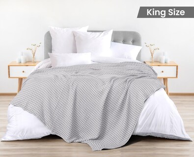 Foto 2 | Foto 2 | Cobija Utopia Bedding Gris King Size-Venta Internacional