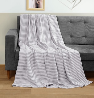 Foto 4 | Foto 4 | Cobija Utopia Bedding Gris King Size-Venta Internacional