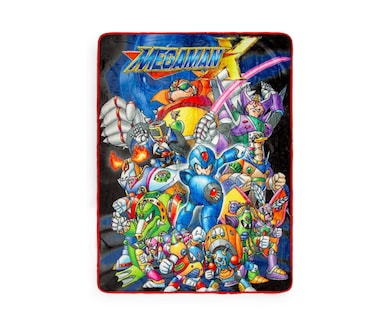 Foto 1 | Foto 1 | Manta de Forro Polar Toynk Mega Man X Poliéster 114 X 152 cm - Venta Internacional