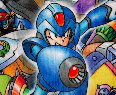 Foto 2 | Foto 2 | Manta de Forro Polar Toynk Mega Man X Poliéster 114 X 152 cm - Venta Internacional