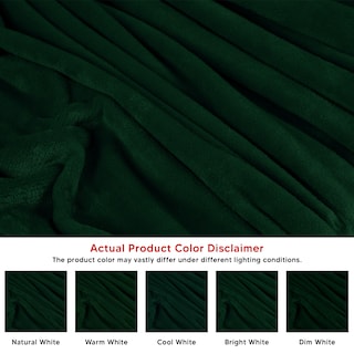 Foto 4 | Foto 4 | Cobija Utopia Bedding Forro Polar de Franela Verde 150 x 230 cm - Venta Internacional
