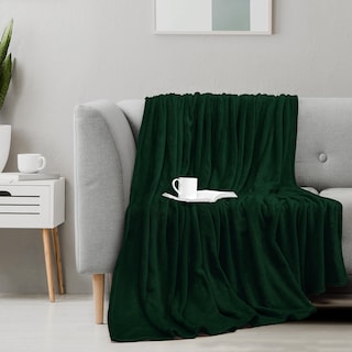 Foto 6 | Foto 6 | Cobija Utopia Bedding Forro Polar de Franela Verde 150 x 230 cm - Venta Internacional