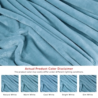 Foto 4 | Foto 4 | Cobijas Blanket Utopia Forro Polar Azul Lavado Queen 230 X 230 Cm - Venta Internacional