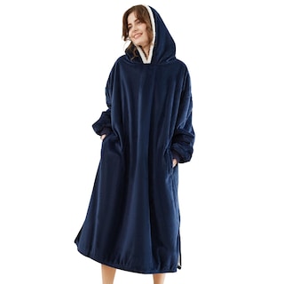 Foto 1 | Foto 1 | Sudadera Con Capucha Letsfunny, Forro Polar Sherpa De Gran Tamaño, Talla Única - Venta Internacional.