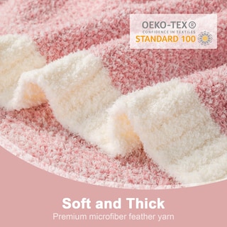 Foto 5 | Foto 5 | Manta Snuggle Sac, Color Rosa Mantequilla, Reversible, 125 X 178 Cm - Venta Internacional.