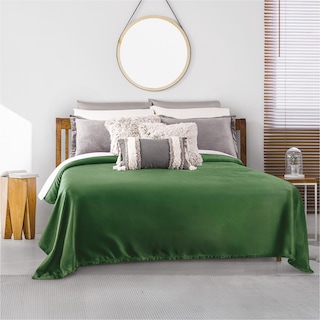 Foto 2 | Foto 2 | Cobertor Ultrasuave Verde King Size Xl/qs Concord