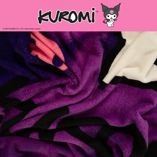 Foto 5 | Foto 5 | Manta Franco Collectibles Kuromi Super Soft 160 X 230 Cm - Venta Internacional.