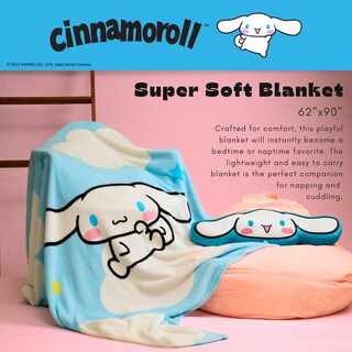 Foto 2 | Foto 2 | Manta Franco Collectibles Cinnamoroll Supersuave De 160 X 230 Cm - Venta Internacional.