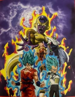 Foto 2 | Foto 2 | Cobertor Matrimonial Dragon Ball