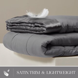 Foto 2 | Foto 2 | Manta Madison Park Windom Down Alternative King Charcoal - Venta Internacional.