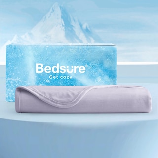 Foto 6 | Foto 6 | Manta Refrescante Bedsure, Color Lavanda, Tamaño Queen, Para Personas Que Duermen En El Calor - Venta Internacional.