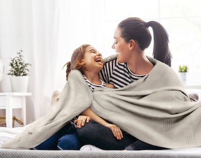Foto 4 | Foto 4 | Cobija Blanket Utopia Algodón Tamaño Queen Caqui - Venta Internacional