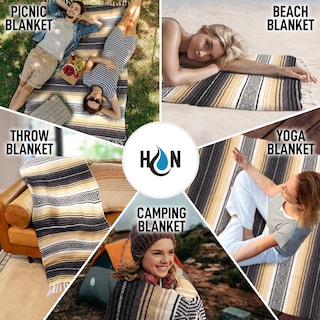 Foto 5 | Foto 5 | Manta Hydration Nation Authentic Mexican 70x50 Sand - Venta Internacional.