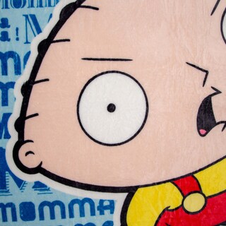 Foto 2 | Foto 2 | Manta Family Guy Stewie Griffin Mama Raschel 115 X 150 Cm - Venta Internacional.