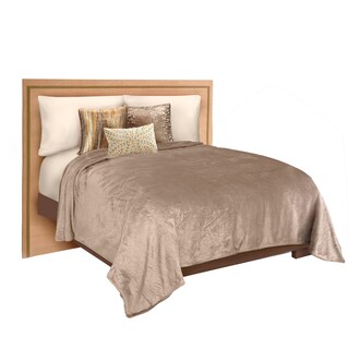 Foto 1 | Foto 1 | Cobertor Ligero Individual Ultrasuave Tabaco Térmico