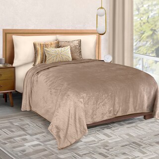 Foto 2 | Foto 2 | Cobertor Ligero Individual Ultrasuave Tabaco Térmico