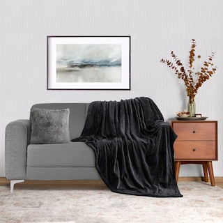 Foto 3 | Foto 3 | Cobertor Ligero King Size Ultrasuave Negro Térmico