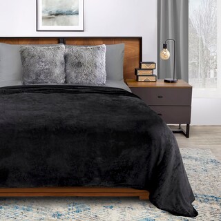 Foto 4 | Foto 4 | Cobertor Ligero King Size Ultrasuave Negro Térmico