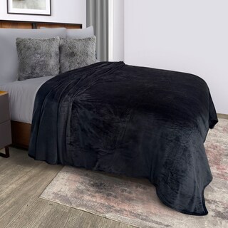 Foto 5 | Foto 5 | Cobertor Ligero King Size Ultrasuave Negro Térmico