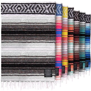 Foto 1 | Foto 1 | Manta Hydration Nation, Auténtica Tela Mexicana Tejida A Mano, Gris - Venta Internacional.