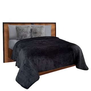 Foto 1 | Foto 1 | Cobertor Ligero Individual Ultrasuave Negro Térmico