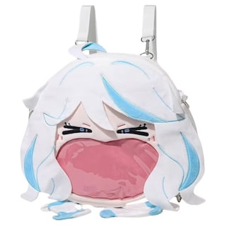 Foto 1 | Foto 1 | Mochila De Felpa Focalors Genshin Impact Anime Para Todas Las Edades - Venta Internacional.
