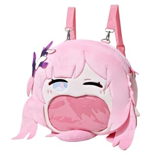 Foto 1 | Foto 1 | Mochila De Felpa Sanmu Honkai Impact 3 Elysia Anime Big Mouth - Venta Internacional.