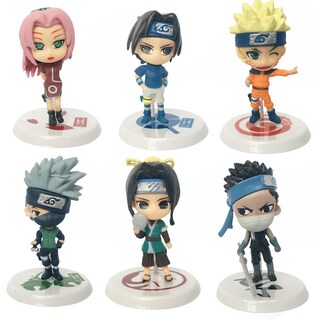 Foto 1 | Foto 1 | Figuras De Acción Sanmu Naruto Ninja Versión Q Anime 6 Unidades - Venta Internacional.