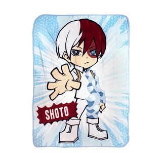 Foto 1 | Foto 1 | Manta De Felpa Just Funky My Hero Academia Mha-sky Blue - Venta Internacional.