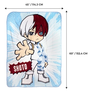 Foto 2 | Foto 2 | Manta De Felpa Just Funky My Hero Academia Mha-sky Blue - Venta Internacional.