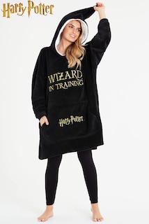 Foto 6 | Foto 6 | Sudadera Con Capucha De Forro Polar De Harry Potter Wearable Blanket Para Adultos - Venta Internacional.