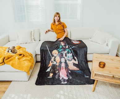 Foto 4 | Foto 4 | Manta Surreal Entertainment Demon Slayer 114 X 152 Cm - Venta Internacional.