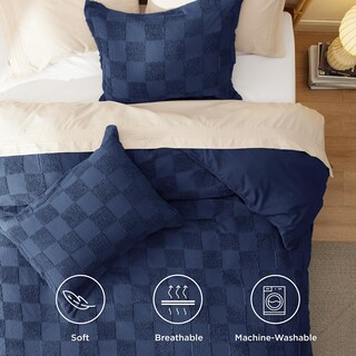 Foto 3 | Foto 3 | Funda De Edredón Bedsure Boho Kids Queen Size Color Azul Marino - Venta Internacional.