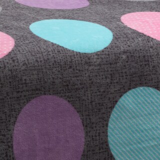 Foto 3 | Foto 3 | Frazada Matrimonial Elefantito Hogar Magic color Gris con Círculos Térmica