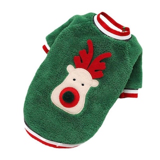 Foto 5 | Foto 5 | Jersey Para Perros, Ropa Cálida Huoguo, Con Estampado De Alces Suaves - Venta Internacional.