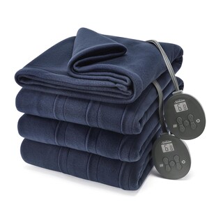 Foto 1 | Foto 1 | Manta Térmica Eléctrica Sunbeam Royal Ultra Fleece Indigo Blue - Venta Internacional.