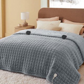 Foto 1 | Foto 1 | Manta Eléctrica De Cama Tamaño Queen Con 10 Unidades De Calor Y 10 Horarios - Venta Internacional.