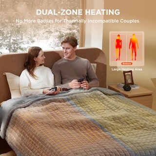 Foto 4 | Foto 4 | Manta Eléctrica De Cama Tamaño King Con 10 Unidades De Calor Y 10 Horarios - Venta Internacional.